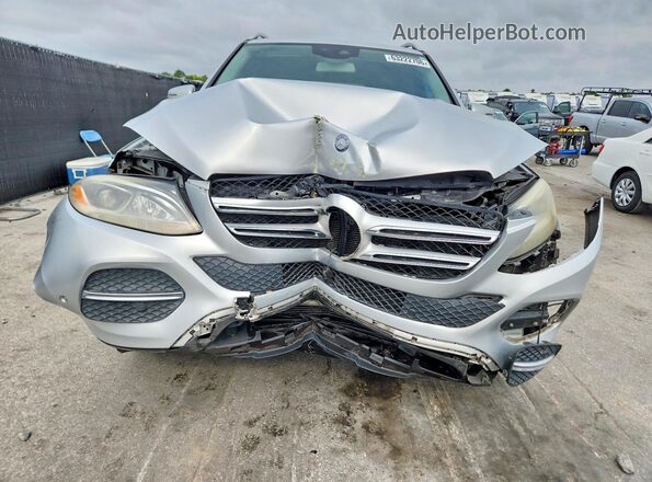 4JGDA5JBXGA687340 2016 MERCEDES-BENZ GLE Silver Vista frontal