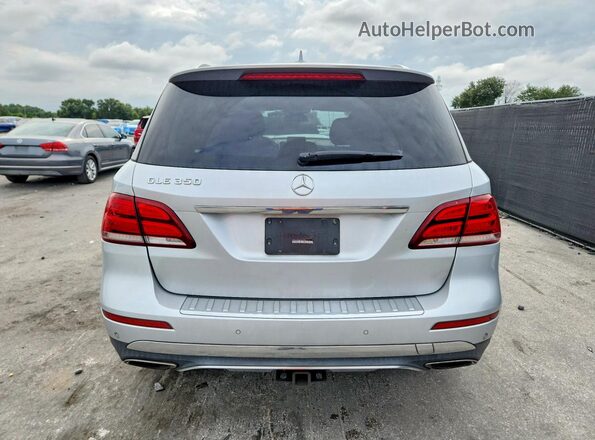 4JGDA5JBXGA687340 2016 MERCEDES-BENZ GLE Silver Vista trasera