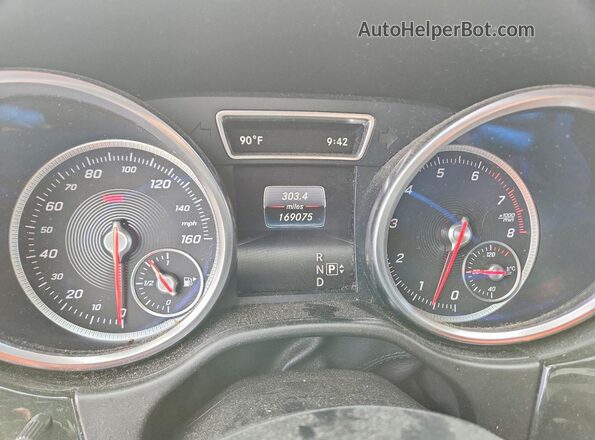 4JGDA5JBXGA687340 2016 MERCEDES-BENZ GLE Silver Vista del cuadro de instrumentos