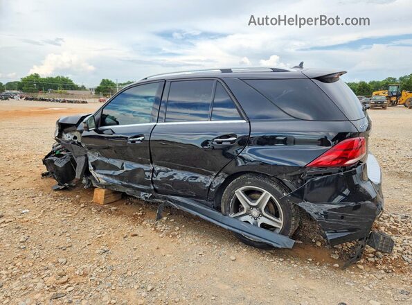 4JGDA5JBXGA766605 2016 MERCEDES-BENZ GLE Black Tył lewy