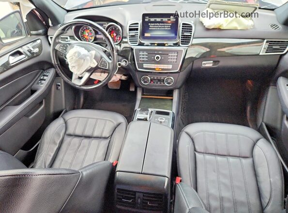 4JGDA5JBXGA766605 2016 MERCEDES-BENZ GLE Black Widok deski rozdzielczej