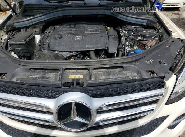 4JGDA5JBXGA767382 2016 MERCEDES-BENZ GLE White Widok wnętrza z tyłu