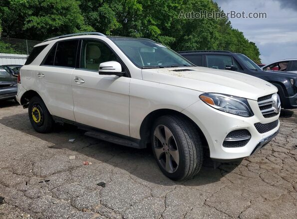 4JGDA5JBXGA767382 2016 MERCEDES-BENZ GLE White Przód prawy