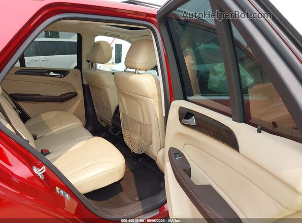 4JGDA5JBXGA788037 2016 MERCEDES-BENZ GLE 350 Red Widok naklejki z numerem VIN