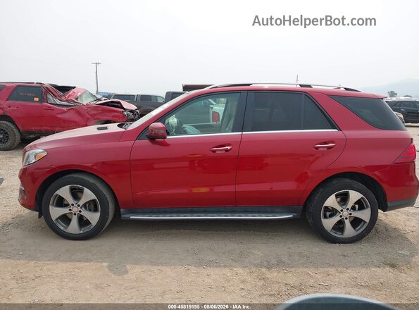 4JGDA5JBXGA788037 2016 MERCEDES-BENZ GLE 350 Red 