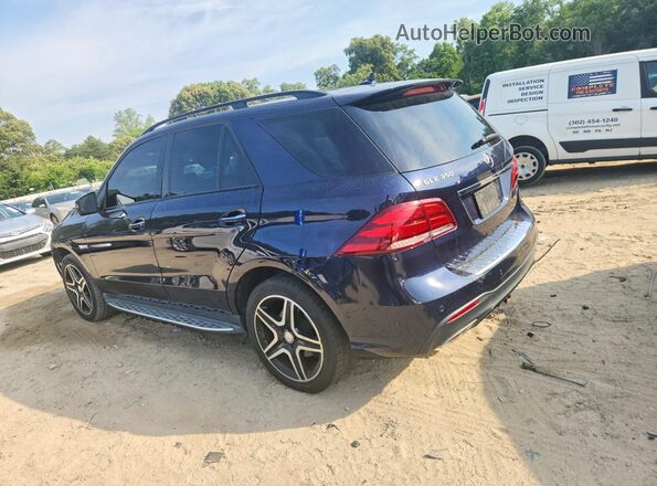 4JGDA5JBXHA832264 2017 MERCEDES-BENZ GLE Blue Tył lewy