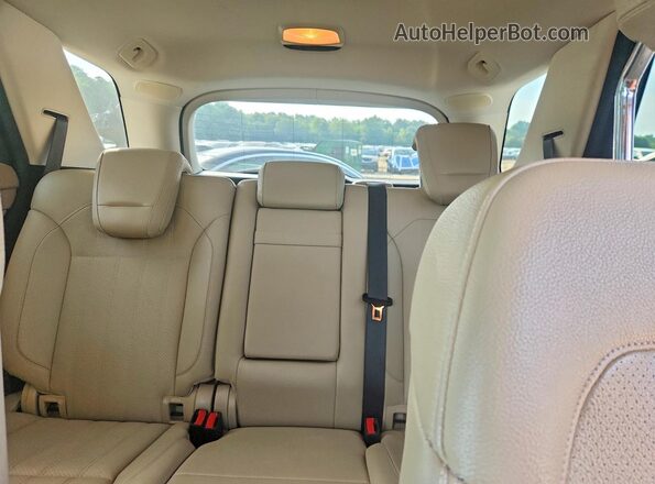 4JGDA5JBXHA832264 2017 MERCEDES-BENZ GLE Blue Widok tylnych siedzeń