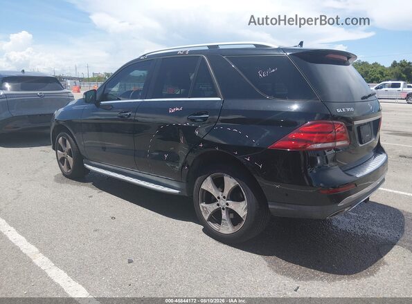 4JGDA5JBXHA833012 2017 MERCEDES-BENZ GLE 350 Black უკანა მარცხენა