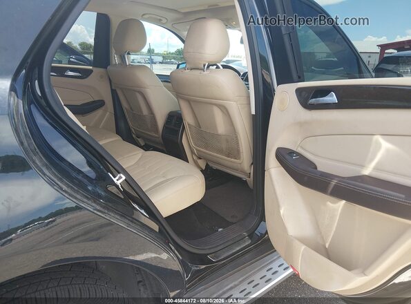 4JGDA5JBXHA833012 2017 MERCEDES-BENZ GLE 350 Black VIN კოდის სტიკერის ხედი