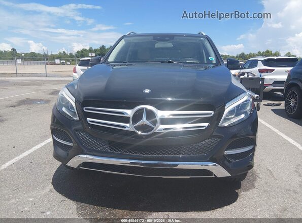 4JGDA5JBXHA833012 2017 MERCEDES-BENZ GLE 350 Black ხელსაწყოთა პანელის ხედი