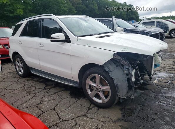 4JGDA5JBXHA984254 2017 MERCEDES-BENZ GLE White Delantero derecho