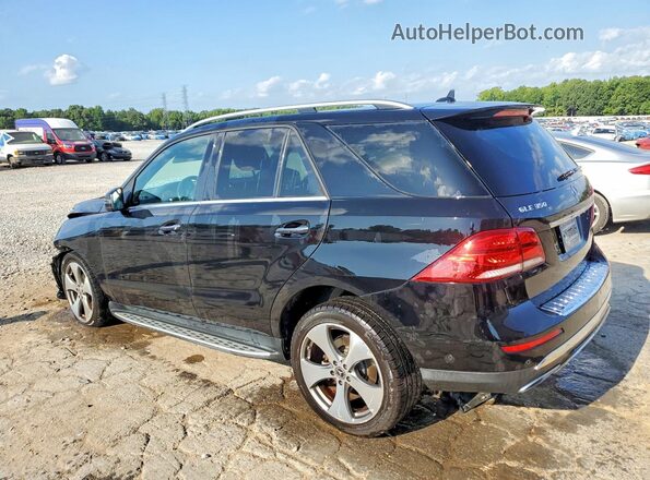 4JGDA5JBXJB167902 2018 MERCEDES-BENZ GLE Black Trasero izquierdo