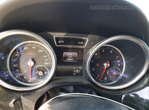 4JGDA5JBXJB167902 2018 MERCEDES-BENZ GLE Black Vista del cuadro de instrumentos