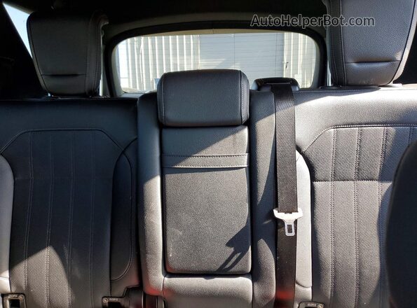 4JGDA5JBXJB167902 2018 MERCEDES-BENZ GLE Black Vista de los asientos traseros