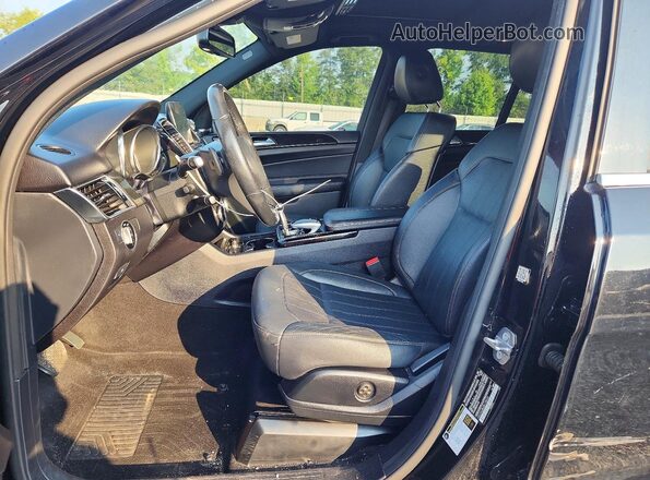 4JGDA5JBXJB178320 2018 MERCEDES-BENZ GLE Black Vista interior delantera