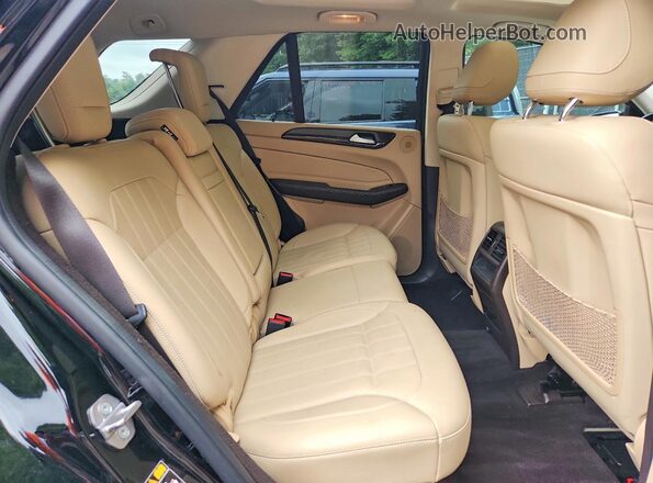 4JGDA5JBXJB181816 2018 MERCEDES-BENZ GLE Black Vista interior trasera