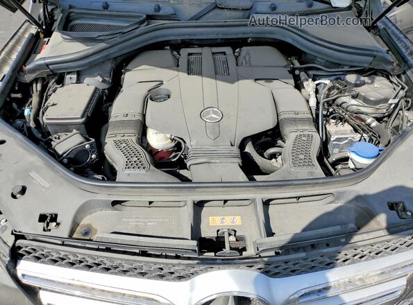 4JGDA6DB9HA901043 2017 MERCEDES-BENZ GLE Black Engine compartment view