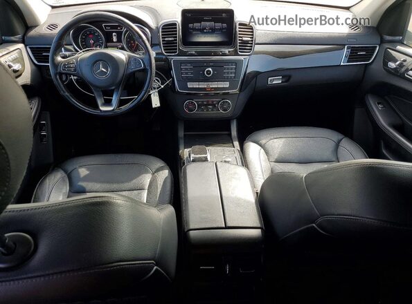 4JGDA6DB9HA901043 2017 MERCEDES-BENZ GLE Black Dashboard view