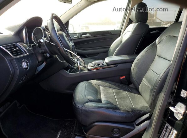 4JGDA6DB9HA901043 2017 MERCEDES-BENZ GLE Black Front interior view