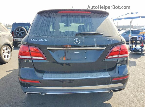 4JGDA6DB9HA901043 2017 MERCEDES-BENZ GLE Black Rear view