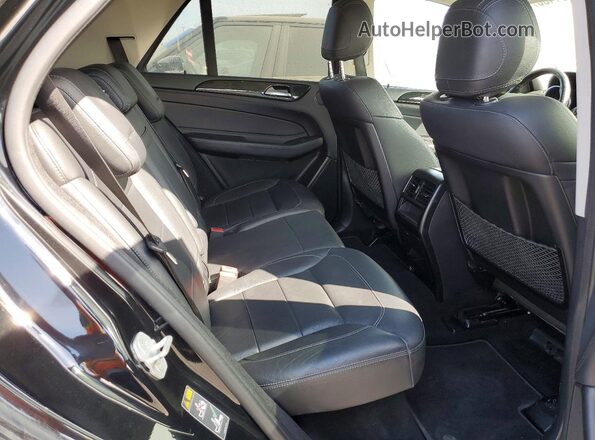 4JGDA6DB9HA901043 2017 MERCEDES-BENZ GLE Black Rear interior view