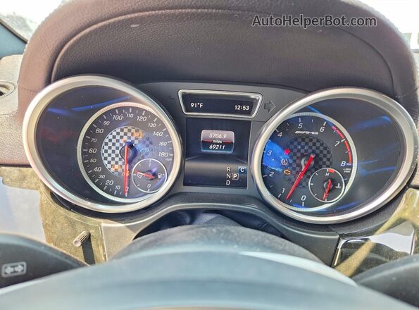 4JGDA6EB2JB002331 2018 MERCEDES-BENZ GLE Black Vista del cuadro de instrumentos