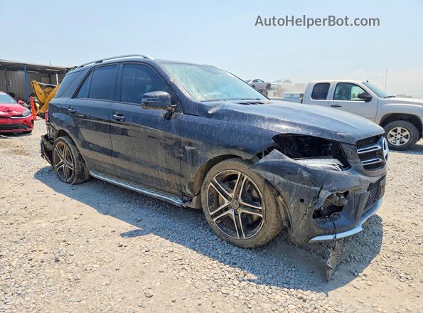 4JGDA6EB2JB002331 2018 MERCEDES-BENZ GLE Black Delantero derecho