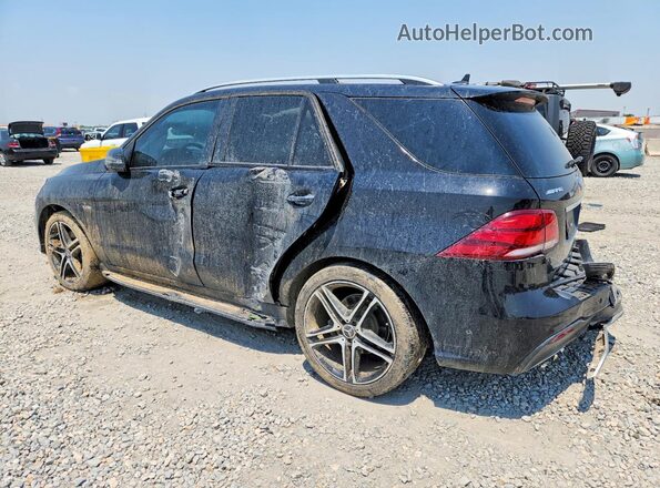 4JGDA6EB2JB002331 2018 MERCEDES-BENZ GLE Black Trasero izquierdo