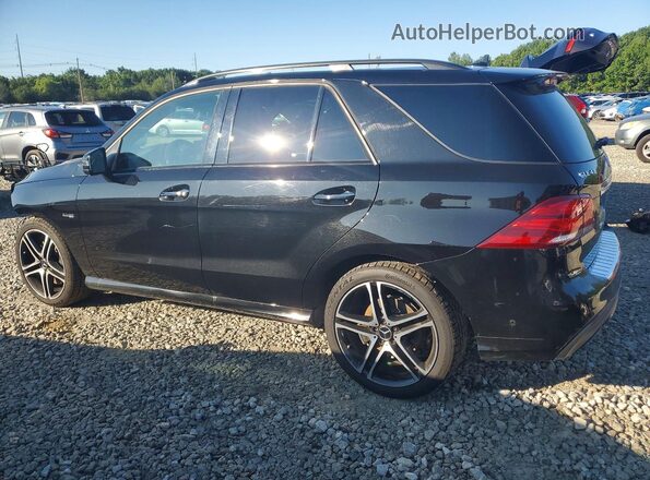 4JGDA6EB4HA924986 2017 MERCEDES-BENZ GLE Black Tył lewy