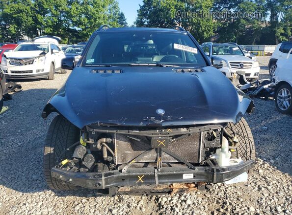 4JGDA6EB4HA924986 2017 MERCEDES-BENZ GLE Black Widok z przodu