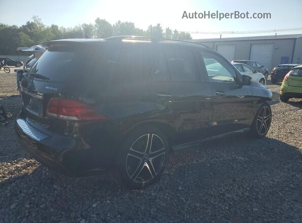 4JGDA6EB4HA924986 2017 MERCEDES-BENZ GLE Black Tył prawy