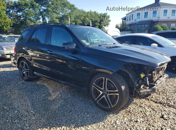 4JGDA6EB4HA924986 2017 MERCEDES-BENZ GLE Black Przód prawy