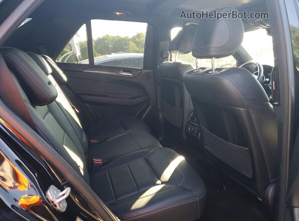 4JGDA6EB4HA924986 2017 MERCEDES-BENZ GLE Black Widok wnętrza z tyłu