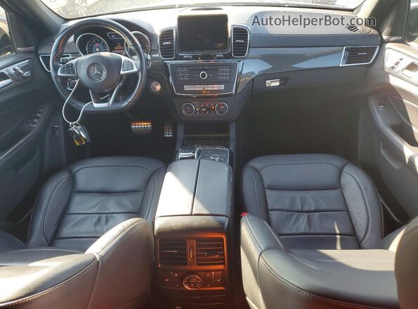 4JGDA6EB4HA924986 2017 MERCEDES-BENZ GLE Black Widok deski rozdzielczej