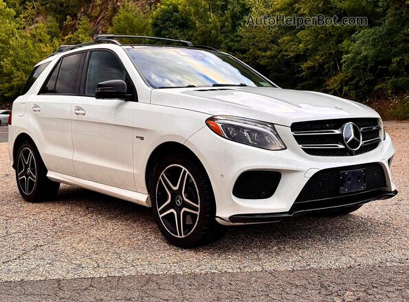 4JGDA6EB5KB187282 2019 MERCEDES-BENZ GLE-CLASS Белый Задняя левая четверть