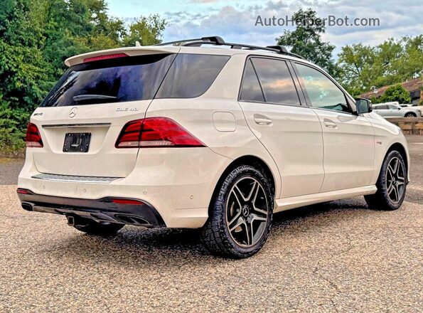 4JGDA6EB5KB187282 2019 MERCEDES-BENZ GLE-CLASS Белый Вид спереди