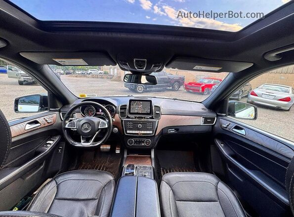 4JGDA6EB5KB187282 2019 MERCEDES-BENZ GLE-CLASS Белый Вид задних сидений