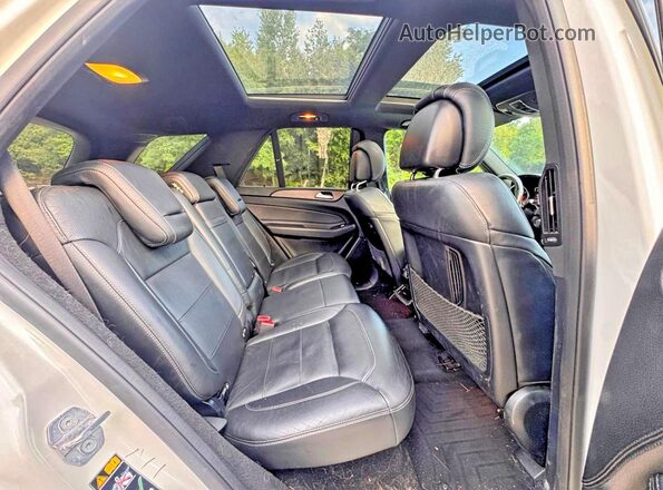 4JGDA6EB5KB187282 2019 MERCEDES-BENZ GLE-CLASS Белый Вид салона спереди