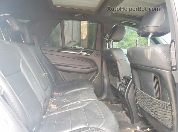 4JGDA6EB7HA980355 2017 MERCEDES-BENZ GLE White Rear interior view