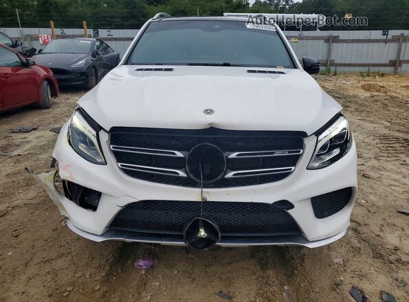 4JGDA6EB7HA980355 2017 MERCEDES-BENZ GLE White Front view