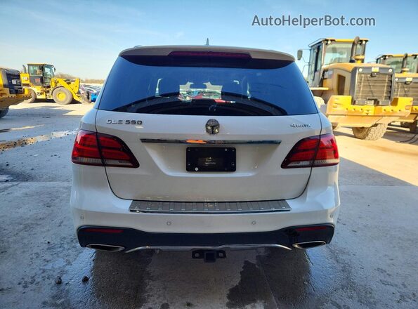 4JGDA7DB7HA841852 2017 MERCEDES-BENZ GLE White Widok z tyłu