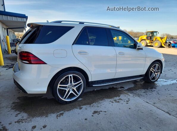 4JGDA7DB7HA841852 2017 MERCEDES-BENZ GLE White Tył prawy