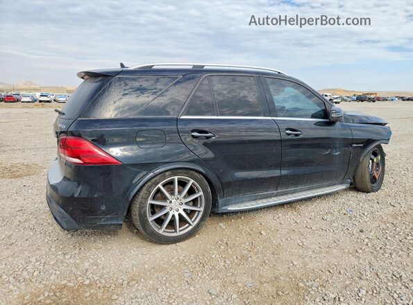 4JGDA7EB8HA915147 2017 MERCEDES-BENZ GLE Black Tył prawy