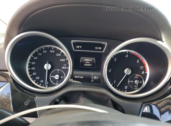 4JGDF2EE1GA674822 2016 MERCEDES-BENZ GL-CLASS Silver Vista del cuadro de instrumentos