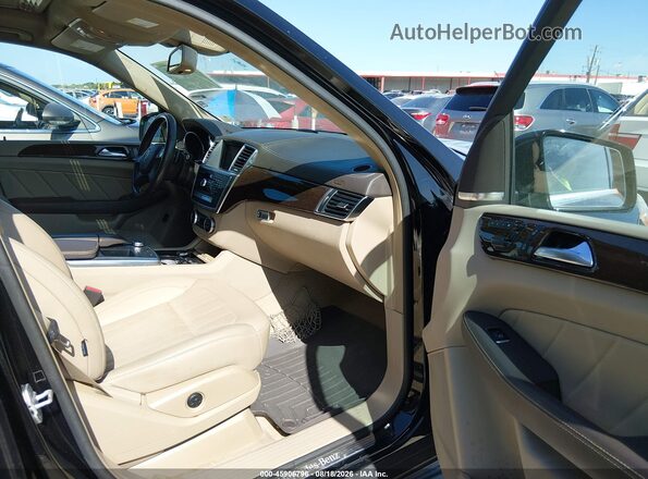 4JGDF6EE0GA671546 2016 MERCEDES-BENZ GL 450 Black Front interior view