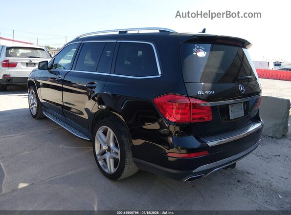 4JGDF6EE0GA671546 2016 MERCEDES-BENZ GL 450 Black Rear left