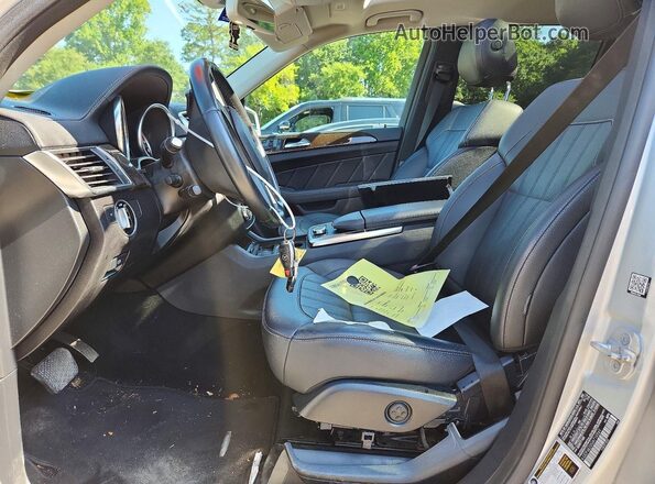 4JGDF6EE0GA710569 2016 MERCEDES-BENZ GL-CLASS Silver Widok wnętrza z przodu