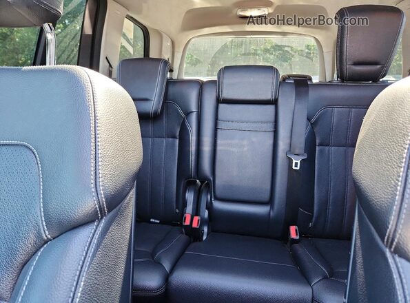 4JGDF6EE0GA710569 2016 MERCEDES-BENZ GL-CLASS Silver Widok tylnych siedzeń