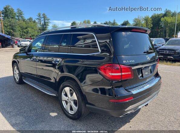 4JGDF6EE0HA786116 2017 MERCEDES-BENZ GLS 450 Черный Задняя левая четверть