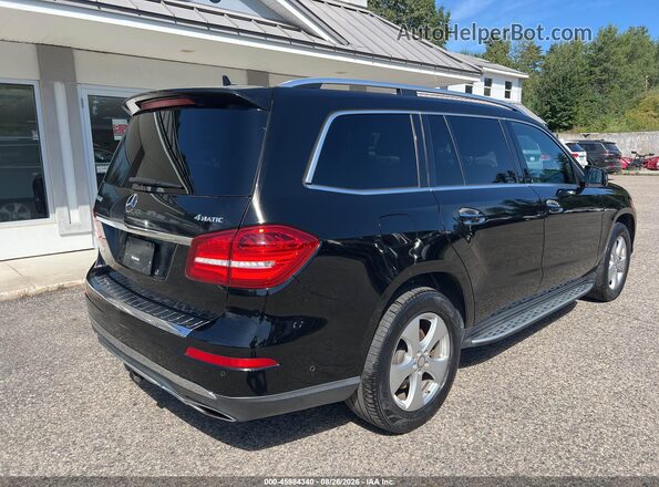 4JGDF6EE0HA786116 2017 MERCEDES-BENZ GLS 450 Черный Задняя правая четверть